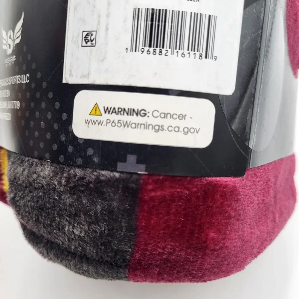 Arizona State Sun Devils Ultra Soft Tailgate Throw Plush Blanket 50